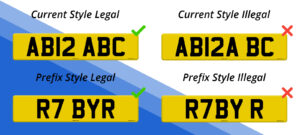 WHAT ARE THE NUMBER PLATE SPACING LAWS? - Laser Plates