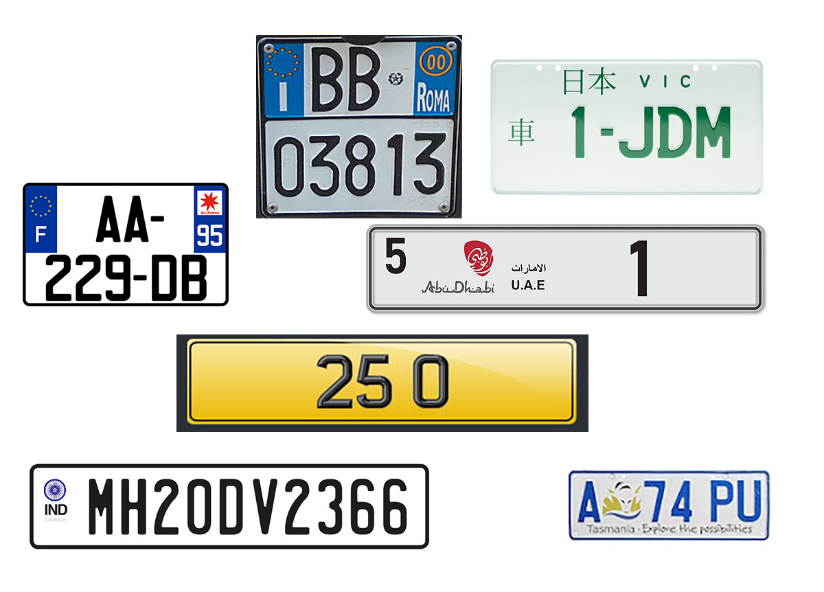 3D Gel Number Plates UK | Build & Buy Online | Number1Plates
